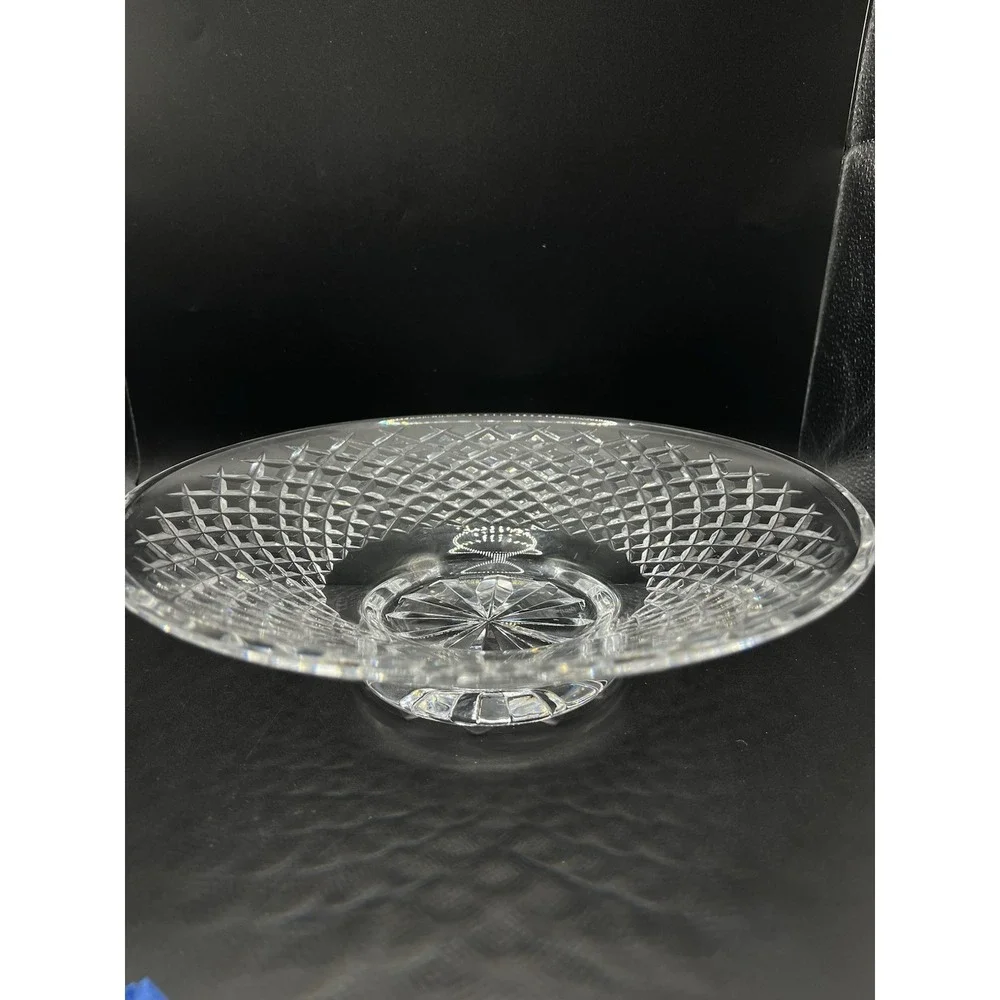 Vintage Waterford Alana Crystal Centerpiece Bowl  Cut Glass
